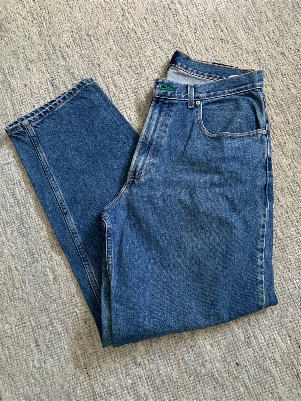 Tommy Hilfiger Relaxed Fit Men's Blue Denim Jeans